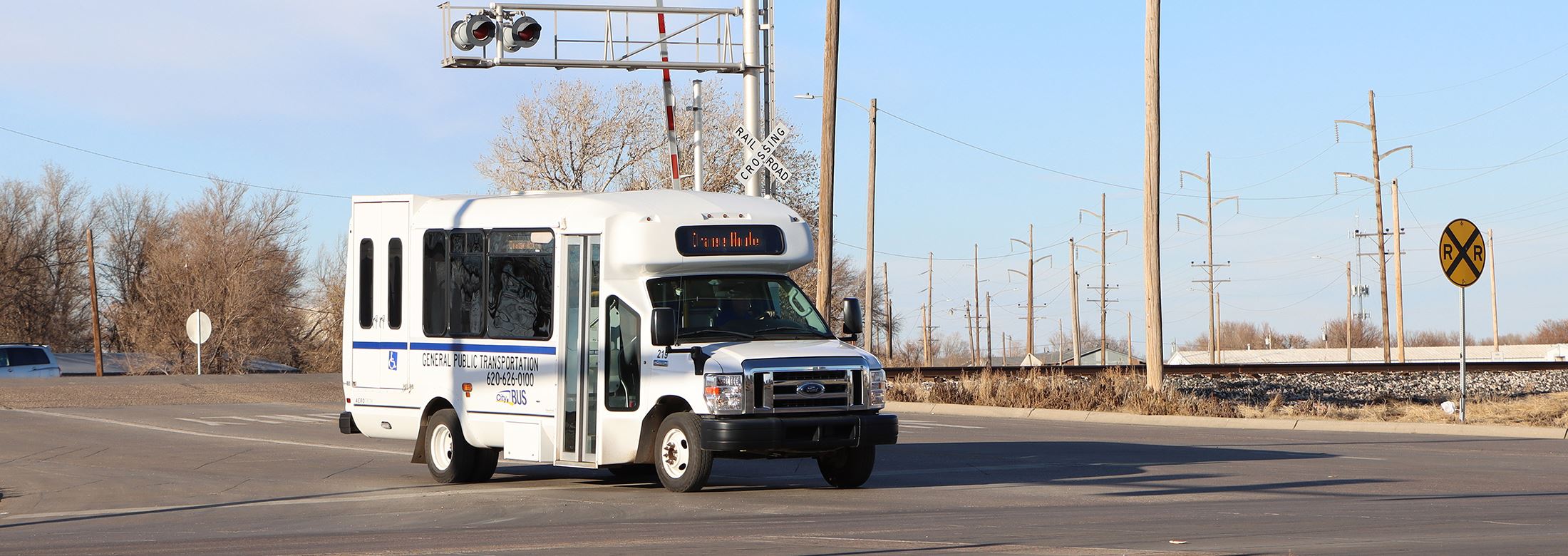 CityBus crossing at Western Avenue