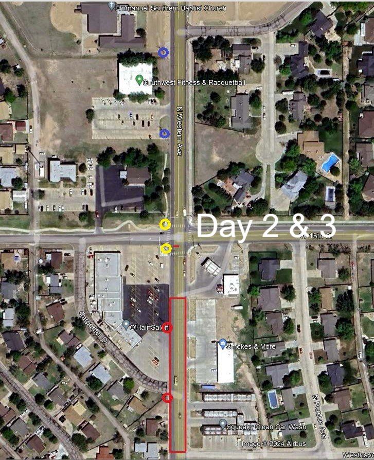 Day 2 and 3 Construction Map
