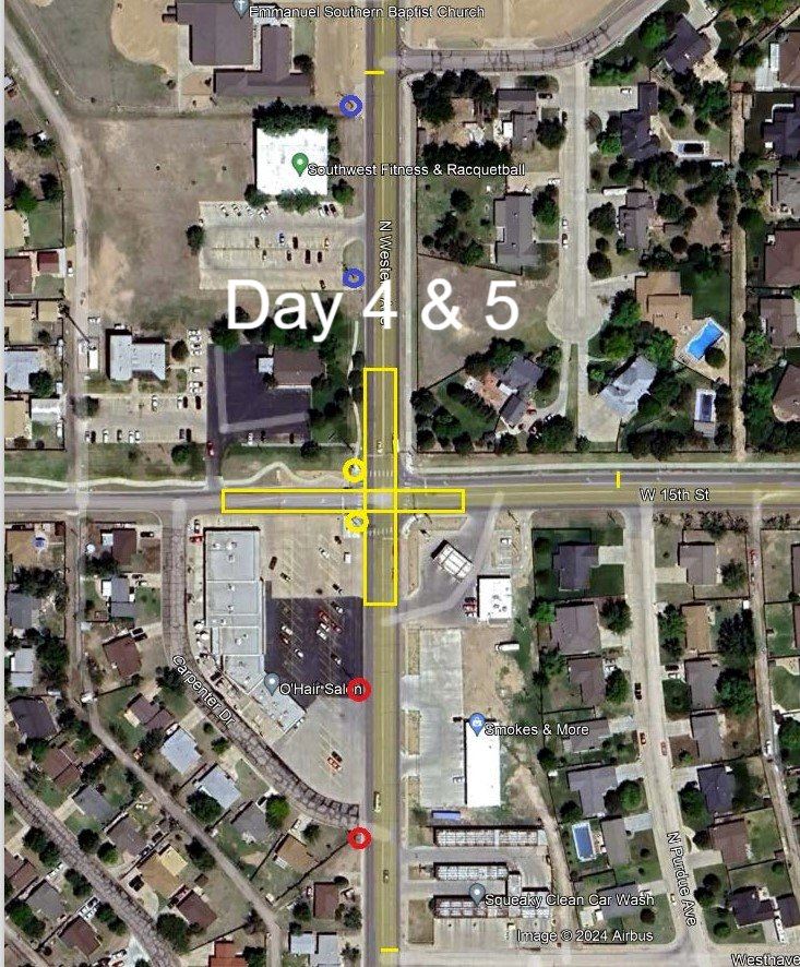 Day 4 and 5 Construction Map